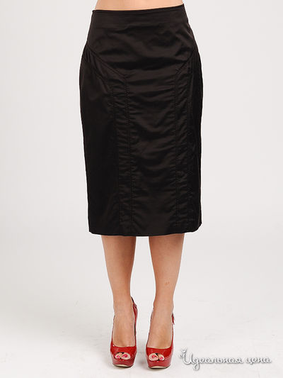 Юбка in moda, цвет цвет шоколадный