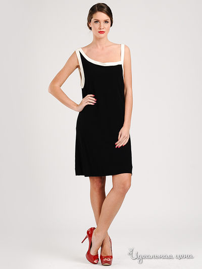 Платье in moda, цвет цвет черный