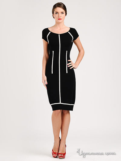 Платье in moda, цвет цвет черный