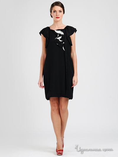 Платье in moda, цвет цвет черный