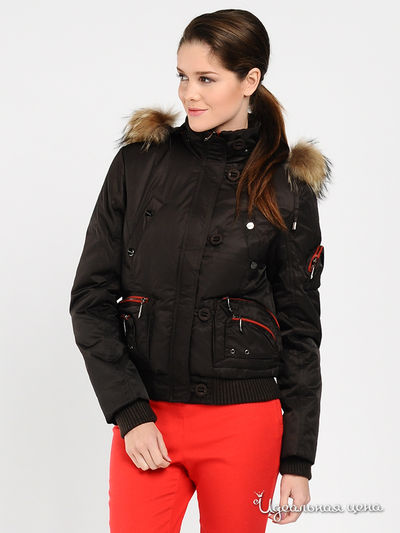 Пуховик Geldeen Fox, цвет цвет шоколадный