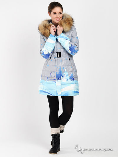 Пуховик Geldeen Fox, цвет цвет серый