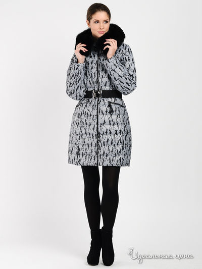 Пуховик Geldeen Fox, цвет цвет черный / серый