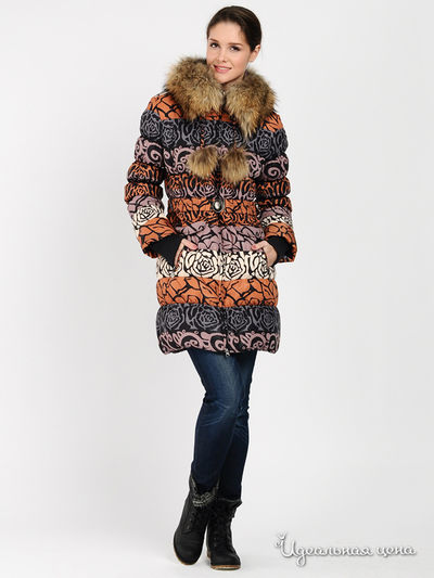 Пуховик Geldeen Fox, цвет цвет мультиколор