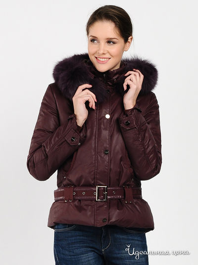 Пуховик Geldeen Fox, цвет цвет сливовый