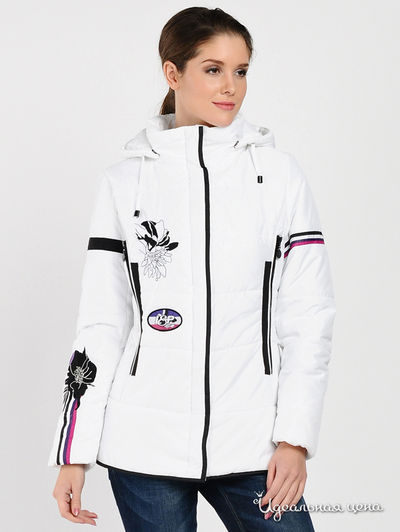 Куртка L&P, цвет цвет белый