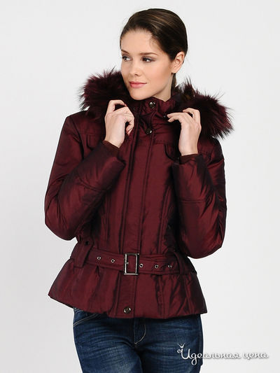 Пуховик Geldeen Fox, цвет цвет божоле