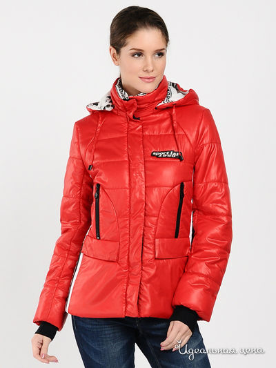 Куртка L&P, цвет цвет красный