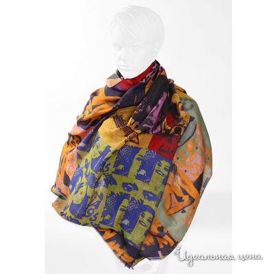 Палантин Mala Alisha, цвет цвет зеленый