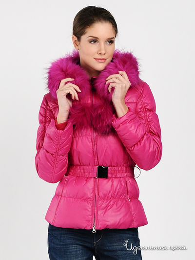 Пуховик Geldeen Fox, цвет цвет фуксия