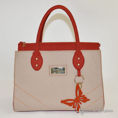 Сумка Feltimo, цвет цвет молочный / терракотовый