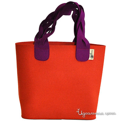 Сумка-корзинка Feltimo, цвет цвет терракотовый / фиолетовый