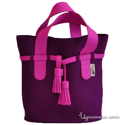 Сумка-корзинка Feltimo, цвет цвет фиолетовый / розовый