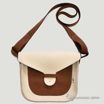 Сумка Feltimo, цвет цвет молочный / коричневый