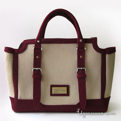 Сумка Feltimo, цвет цвет молочный / бордовый