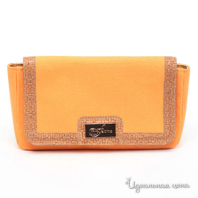 Клатч Feltimo, цвет цвет оранжевый / коричневый