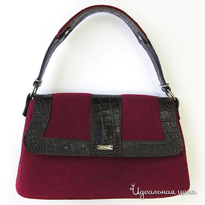 Клатч Feltimo, цвет цвет бордовый / коричневый