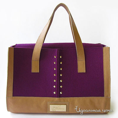Сумка Feltimo, цвет цвет фиолетовый / коричневый