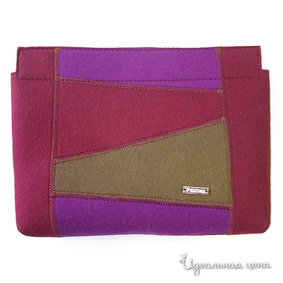 Клатч Feltimo, цвет цвет бордово-коричневый / фиолетовый
