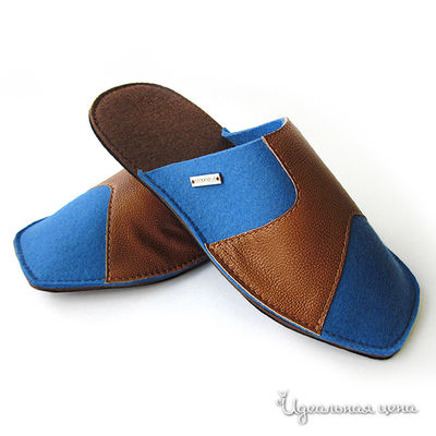 Тапки Feltimo, цвет цвет синий / коричневый