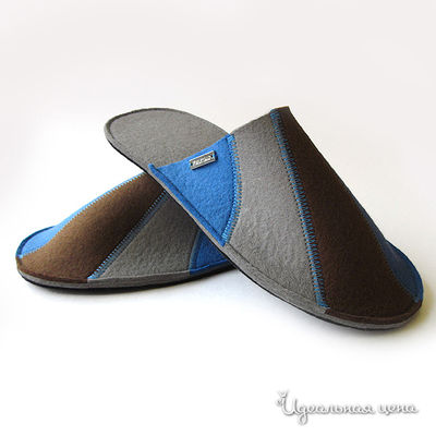 Тапки Feltimo, цвет цвет серый / коричневый