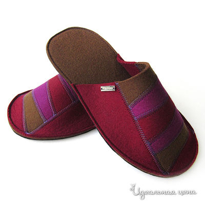 Тапки Feltimo, цвет цвет бордовый