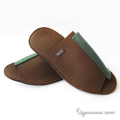 Тапки Feltimo, цвет цвет коричневый / зеленый