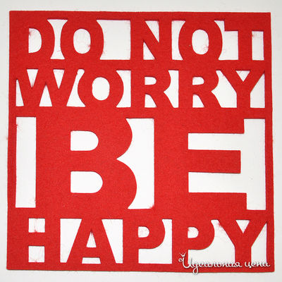 Коврик Feltimo, цвет цвет красный