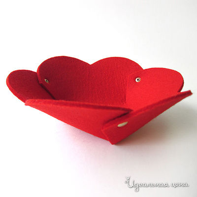 Конфетница Feltimo, цвет цвет красный