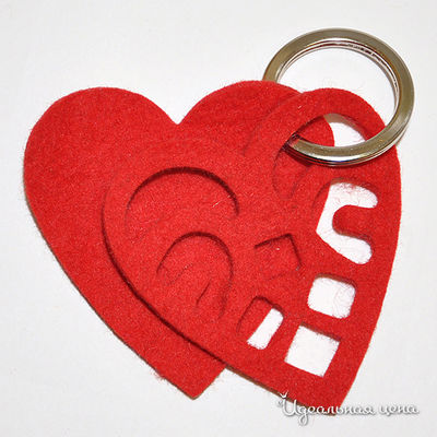 Брелок Feltimo, цвет цвет красный