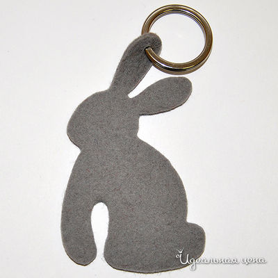 Брелок Feltimo, цвет цвет серый