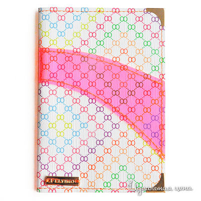 Обложка Feltimo, цвет цвет розовый / белый