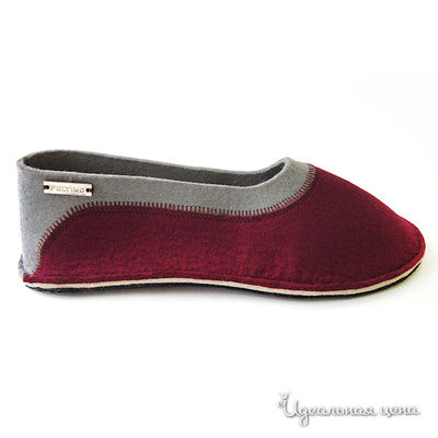 Тапки Feltimo, цвет цвет бордовый / серый