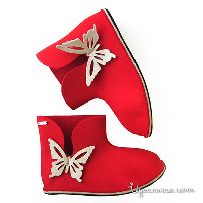 Сапоги Feltimo, цвет цвет красный / молочный