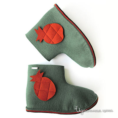 Сапоги Feltimo, цвет цвет зеленый / терракотовый