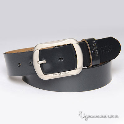 Ремень Grossberg, цвет цвет темно-серый