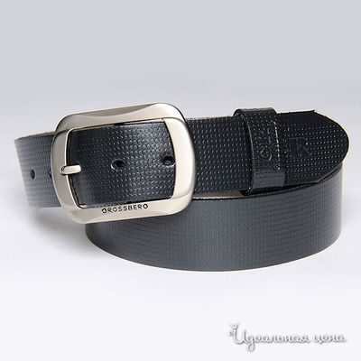 Ремень Grossberg, цвет цвет темно-серый