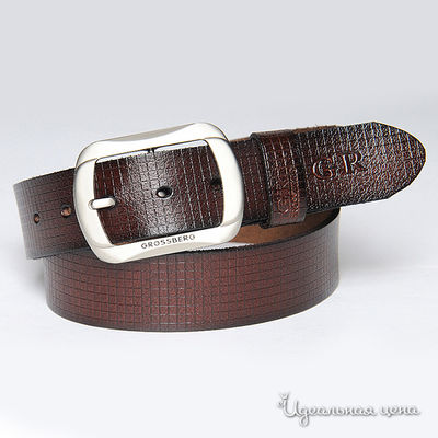 Ремень Grossberg, цвет цвет коричневый