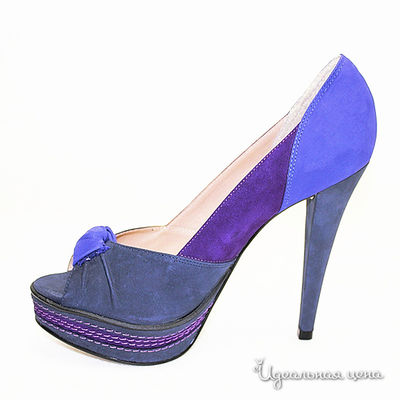 Туфли capriccio женские, цвет сиреневый / фиолетовый / темно-синий