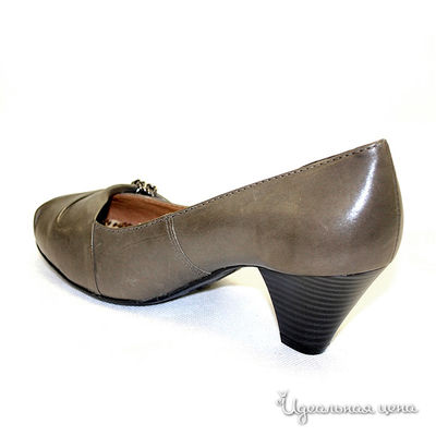 Туфли capriccio женские, цвет серо-бежевый