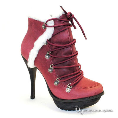 Полусапоги Capriccio, цвет цвет красный