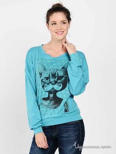 Джемпер Artbolka.Ru, цвет цвет голубой