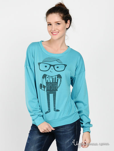 Джемпер Artbolka.Ru, цвет цвет голубой