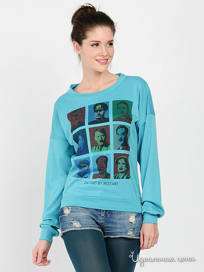 Джемпер Artbolka.Ru, цвет цвет голубой