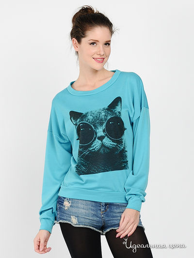 Джемпер Artbolka.Ru, цвет цвет голубой