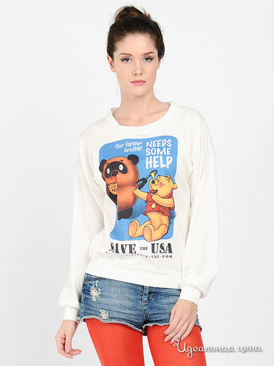 Джемпер Artbolka.Ru, цвет цвет молочный