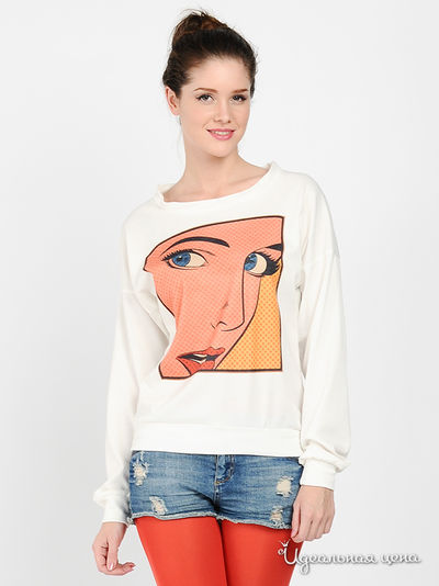 Джемпер Artbolka.Ru, цвет цвет молочный