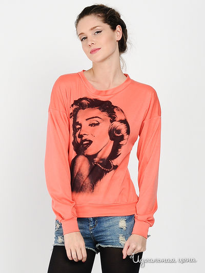 Джемпер Artbolka.Ru, цвет цвет коралловый