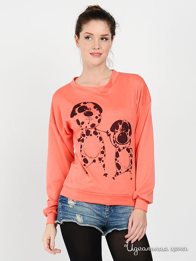 Джемпер Artbolka.Ru, цвет цвет коралловый