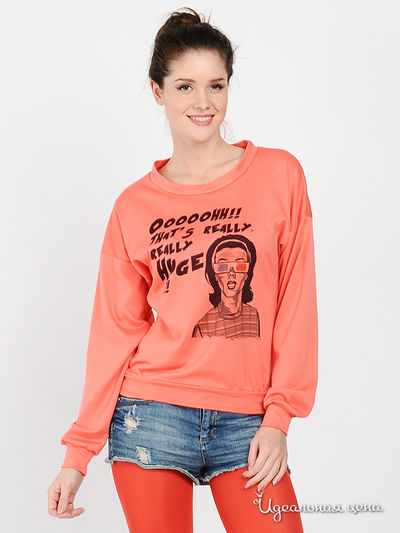 Джемпер Artbolka.Ru, цвет цвет коралловый